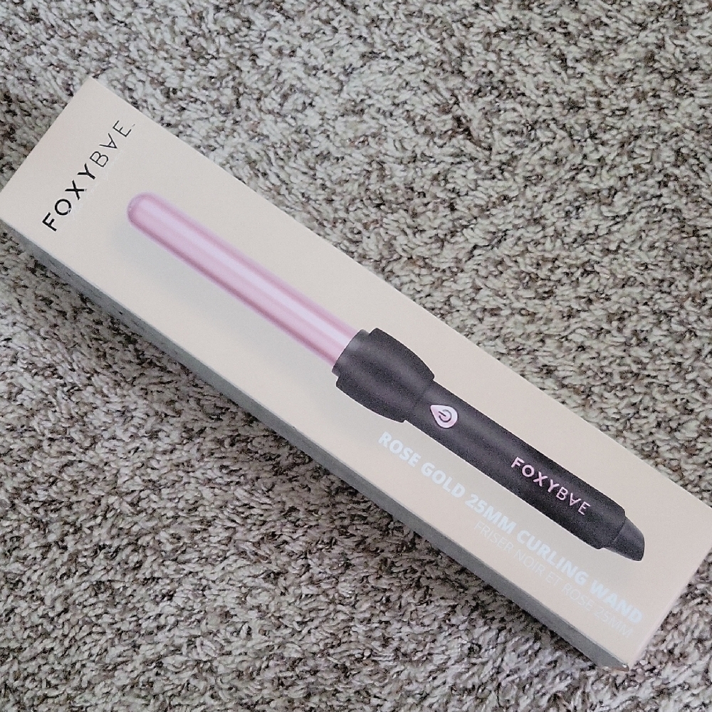 FoxyBae Rose Gold Curling Wand